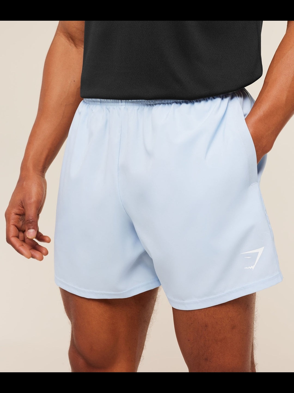 Gymshark Men’s Arrival 5" Shorts Chilled Blue Size Medium